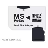 Adaptador Doble Microsd A Memory Stick Pro Duo Psp