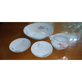 Antigua Vajilla Ensaladera Salsera 4pzs Porcelana Tsuji N493