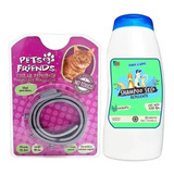 Mini Kit Para Gato Collar Antipulgas +shampoo Repelente