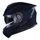 Capacete Robocop Norisk Motion Monocolor Azul Fosco