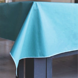 Mantel Circular Tela Vinilizada Impermeable 1,40 Aqua Verde