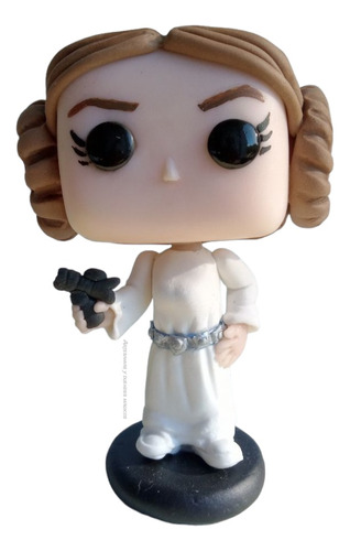 Adorno Princesa Leia Star Wars Funko En Porcelana Fria