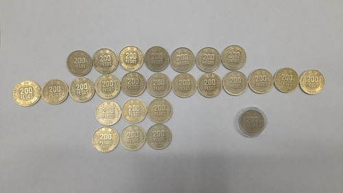 Colección Monedas Colombia 200 Pesos X26 