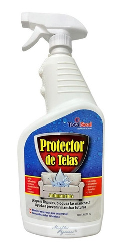 Protector Telas Teflon Para Liquidos Autos Y Muebles 650 Ml