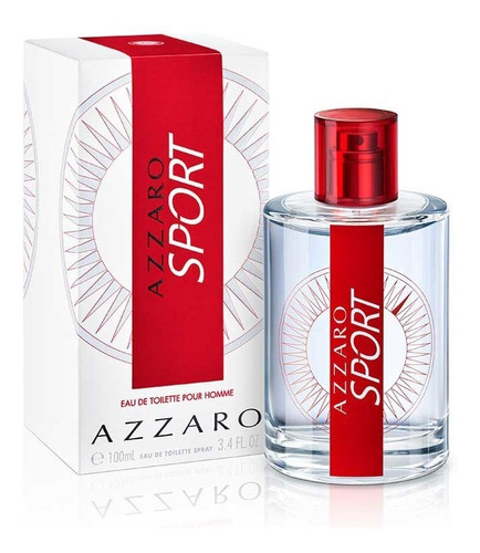 Perfume Azzaro Sport Pour Homme 100 Ml - Selo Adipec