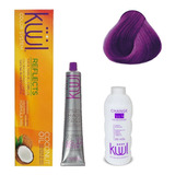 Tinte De Cabello Kuul Reflects 90 Ml  + Peroxido 20 Vol