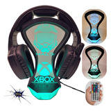 Soporte Led Rgb Para Headset Audifonos Gamer Halo Acrilico