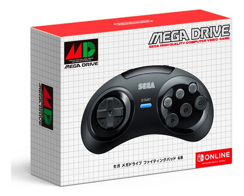 Controle Mega Drive Nintendo Switch Online 6 Botões Original