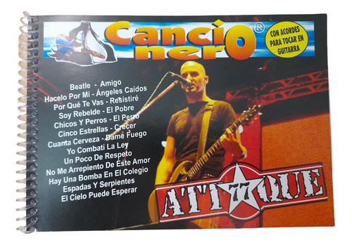 Attaque 77 Cancionero Guitarra 