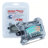 Ajk Medidor De Áudio Central Mini Vu 12v Digital 33 Leds