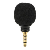 Mini Microfono Plug 3.5mm 4 Polos Para Computadora, Celular.
