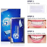 Kit 2 Clareador Dental 28 + 28 Fitas 5d White