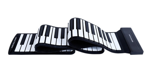 Teclado Suave Midi Profesional De Piano Plegable De 88 Tecla