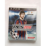Juego Pes 2010 Pro Evolution Play Station 3 Ps3 Fisico