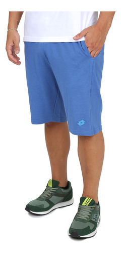 Bermuda Urbana Lotto Smart Classic Hombre En Azul