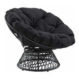 Osp Home Furnishings Silla Papasan De Mimbre Con Giro De 360