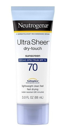 Bloqueador Solar Neutrogena Fps70 Ultra Sheer 88ml Xchwsc