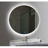 Espejo Luz Led Con Encendido Touch  Diametro 80 Cm.