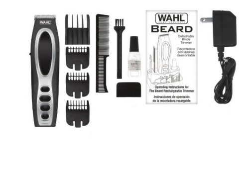 Terminadora Recargable Wahl 12 Piezas Beard Barba Y Cuerpo