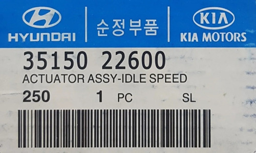 Valvula Sensor Iac Hyundai Elantra Getz Accent Kia Ro 1.3  Foto 5