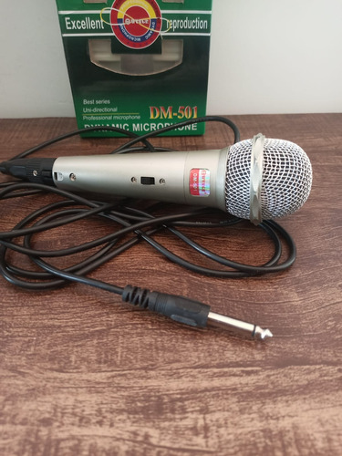 Microfone Profissional Dynamic - Dm-501 
