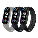 2 Malla Banda Silicona Correa Pulsera P/ Xiaomi Mi Band 5 6