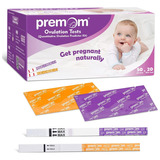 Premom Kit De Prueba De Ovulación (50) Y Embarazo(20)