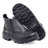 Bota De Segurança Masculina Com Biqueira Pvc Ca Botina Epi