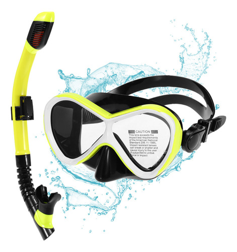 Gafas Profesionales Para Niños Con Gafas De Tubo De Snorkel