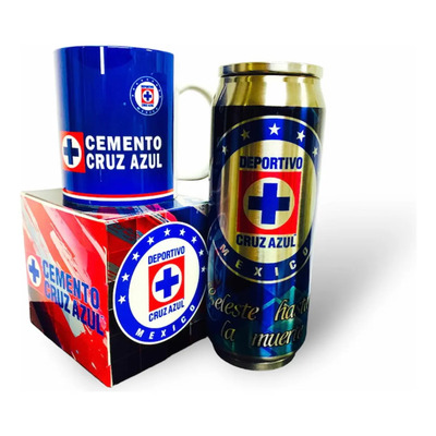 Termo Con Taza Equipo Cruz Azul | Envío gratis