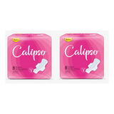 Pack X2u Toallitas Femeninas Con Vitamina E Calipso 8u