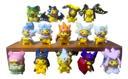 Figuras Pikachu Disfrazadas De Pokemones 1pz A Elegir