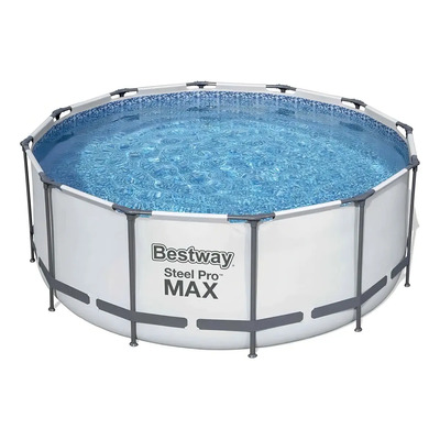 Alberca estructural Bestway Steel Pro Max 56421 x 3.66 m de ancho x 3.66 m de diámetro | Meses sin interés