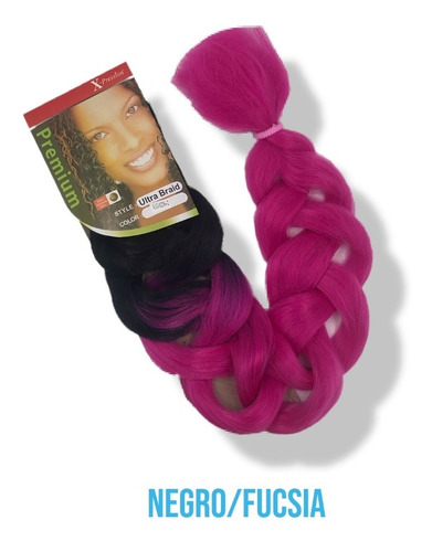 Trenzas Kanekalon Degrade 2 Y 3 Colores (largo 2m, 165g)