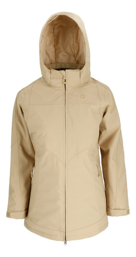 Chaqueta Térmica Vertex Wp Mujer Beige Doite