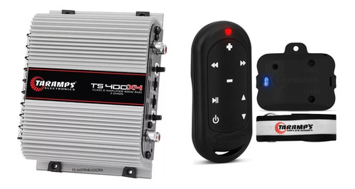 Kit Potencia Automotiva Taramps Ts 400 X4 Digital + Tlc 3000