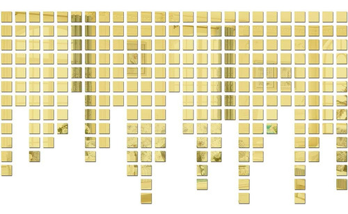 75 Pegatinas De Pared De Azulejos De Mosaico De Espejo ...