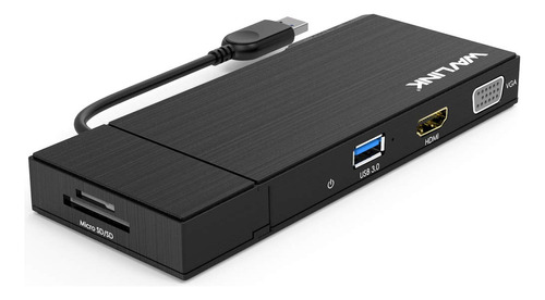 Wavlink Universial Usb 3.0 Dual Head Mini Docking Multi-disp