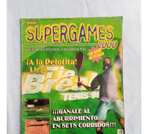 Revista Antigua ** Supergames 2000 ** N° 5 Ed Vertice