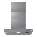 Campana De Cocina Slim 60 Cm Acero Extractor Motor Turbo