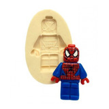 Molde De Silicone Lego Homem Aranha, Vingadores Rb443
