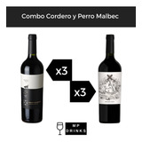 Combo Vino Perro Callejero / Cordero Piel De Lobo X 6 U Mp 