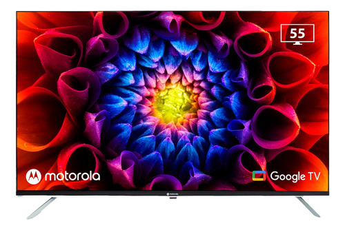 Smart Tv Pantalla 55 Pulgadas Motorola Google Tv Dled 4k