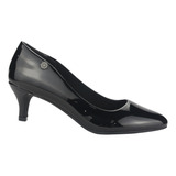 Zapato Chalada Mujer Conforto-10 Negro Casual