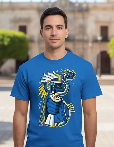 Playera Azteca Héroes De Aztlán Huitzilopochtli Colibrí | Meses sin interés