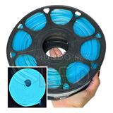 50mts Mangueira De Fita Neon Led Flex 6x12mm Corte 2,5cm 12v Cor Da Luz Azul Ciano