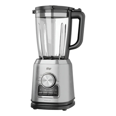 Liquidificador Com Copo De Vidro Wap Wb2000 2l 900w Cinza | Parcelamento sem juros