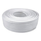 Cable Coaxial Tv 100m Blanco Rg6 75ohmod7.0mm