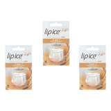 Kit 3 Unidades - Protetor Labial Lip Ice Fps 15 - Baunilha