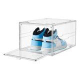 Caja De Zapatos Transparente Con Puerta De Succión Magnética